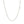 14k White Gold Diamond Cut Cable Link Chain (1.5 mm)
