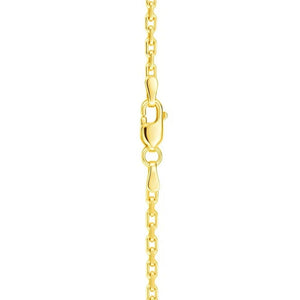 14k Yellow Gold French Cable Link Chain (2.50 mm)