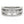Diamond Studded Square Motif Ring in 14k White Gold (1/2 cttw)