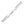 Rhodium Plated Sterling Silver Curb Style Chain (8.40 mm)