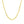14k Yellow Gold Diamond Cut Cable Link Chain (2.20 mm)