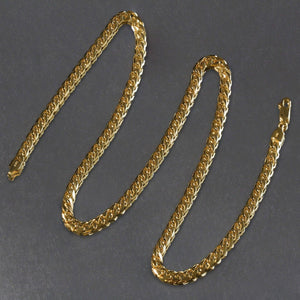 14k Yellow Gold Lite Figaro Chain (6.60 mm)