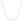 14k White Gold Classic Box Chain (0.75 mm)
