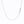 14k White Gold Classic Box Chain (0.75 mm)