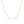 Sterling Silver Rhodium Plated Cable Chain (1.10 mm)