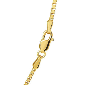 14k Yellow Gold Classic Box Chain (1.4 mm)