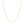 18k Yellow Gold Cable Chain (1.10 mm)