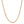 14k Rose Gold Solid Diamond Cut Rope Chain (4.00 mm)