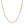14k Rose Gold Solid Diamond Cut Rope Chain (4.00 mm)