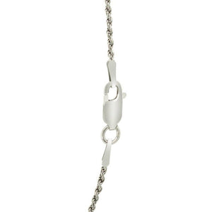 Sterling Silver Diamond Cut Rope Style Chain (1.40 mm)