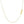 14k Yellow Gold Diamond Cut Cable Link Chain (1.10 mm)