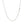 14k White Gold Octagonal Box Chain (1.00 mm)