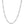 14k White Gold Solid Figaro Chain (4.50 mm)