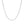 14k White Gold Franco Chain (0.90 mm)
