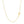 14k Yellow Gold Oval Cable Link Chain (1.20 mm)