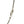 Sterling Silver Rhodium Plated Wheat Chain (1.50 mm)