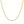 14k Yellow Gold Solid Rope Chain (1.30 mm)