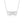 Double Infinity Diamond Pendant in 14k White Gold