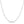 Sterling Silver Rhodium Plated Moon Cut Bead Chain (2.50 mm)