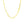 18K Yellow Gold Paperclip Chain (2.50 mm)