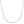 14k White Gold Light Gourmette Chain (2.80 mm)