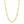 14K Yellow Gold Solid Pave Figaro Chain (5.90 mm)