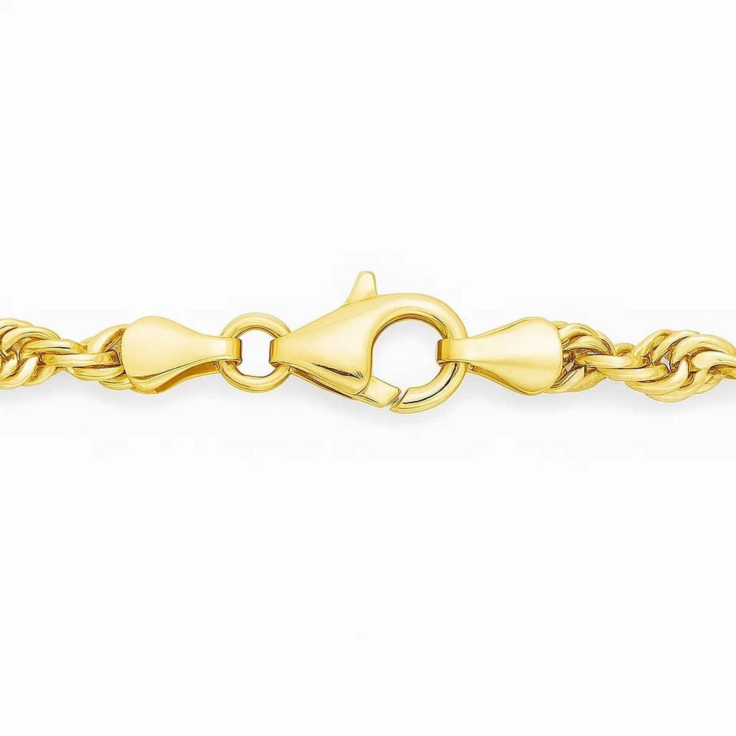 14k Yellow Gold Light Rope Chain (3.7 mm)