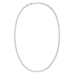 Sterling Silver Anchor Chain Necklace (5.50 mm)