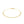 10k Yellow Gold Mariner Link Anklet 1.7mm