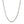14k White Gold Milano Chain (1.10 mm)