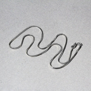 14k White Gold Milano Chain (1.10 mm)