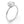 3 Carat Round Lab Grown IGI G/VS1 Diamond Solitaire Ring in 10K White Gold