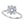 3 Carat Round Lab Grown IGI G/VS1 Diamond Solitaire Ring in 14K White Gold
