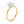 1 Carat Princess Lab Grown IGI G/VS1 Diamond Solitaire Ring in 10K Yellow Gold