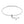 Sterling Silver Adjustable I Love You to the Moon and Back Bracelet (1.20 mm)