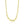 Polished Double Oval Link Chain Necklace in 14k Yellow Gold
