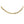 Polished Double Oval Link Chain Necklace in 14k Yellow Gold