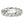 Round Cut Lab Grown Diamond Eternity Ring in 14k White Gold (5 cttw FG/VS2)