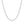 14k White Gold Round Cable Link Chain (1.9 mm)