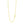 14k Yellow Gold Adjustable Cable Chain (1.50 mm)
