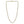 Classic Miami Cuban White Pave Solid Chain in 14k Yellow Gold (4.00 mm)