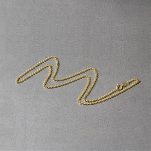 14k Yellow Gold Rolo Chain (1.90 mm)