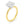 3 Carat Princess Lab Grown IGI G/VS1 Diamond Solitaire Ring in 14K Yellow Gold