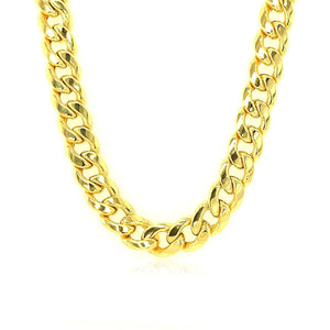 10k Yellow Gold Light Miami Cuban Chain (7.00 mm)