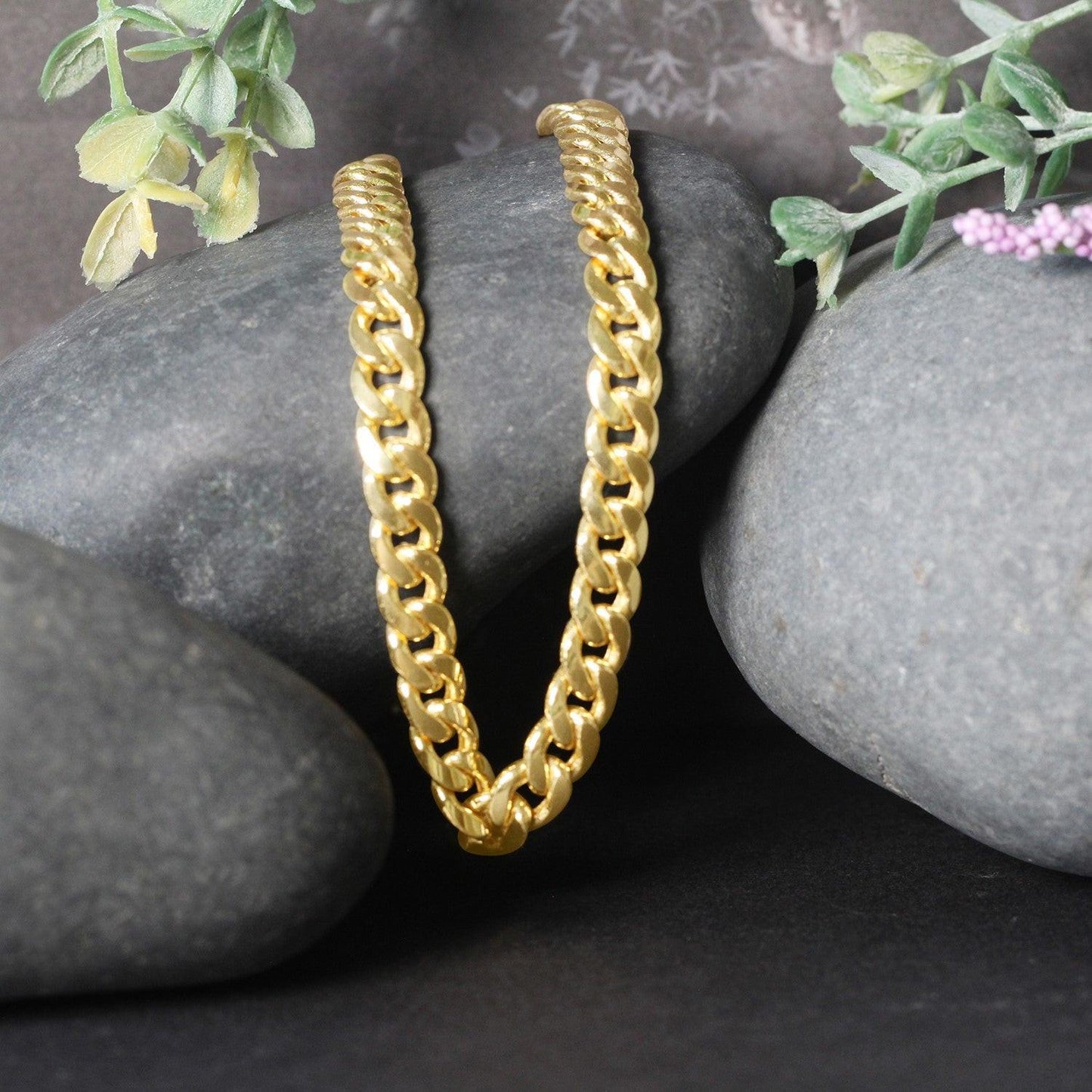 10k Yellow Gold Light Miami Cuban Chain (7.00 mm)