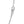 14k White Gold Round Cable Link Chain (2.6 mm)