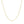 14k Yellow Gold Oval Cable Link Chain (1.10 mm)