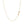 14k Tri-Color Gold Rosary Chain Necklace