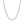 14k White Gold Bold Paperclip Chain (4.2 mm)