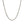 Sterling Silver Rhodium Plated Wheat Chain (2.60 mm)
